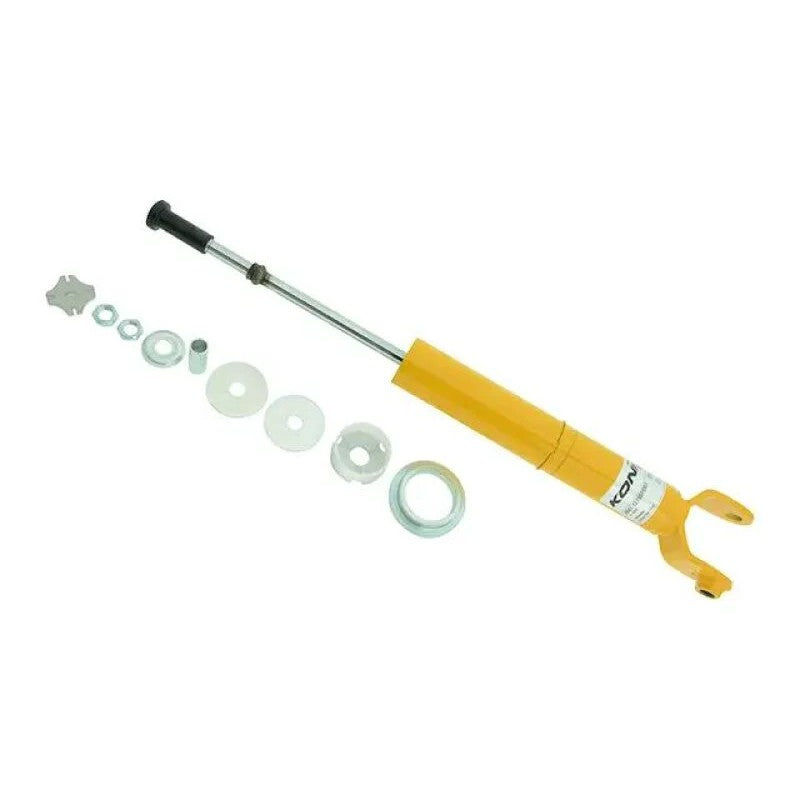 Yellow Koni Sport series rear shock absorber with integrated spring perch for the 2000-2009 Honda S2000.