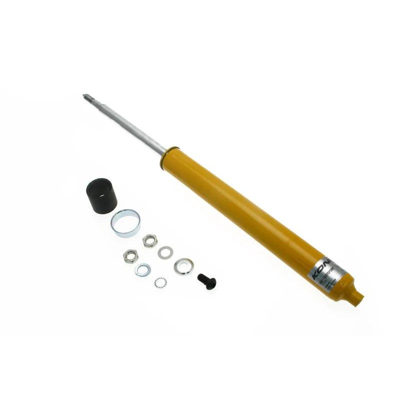 Yellow Koni Sport Series 8641 externally adjustable front strut insert for 2004-2006 Pontiac GTO.