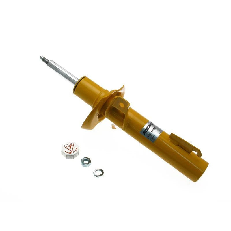 Koni Sport Yellow 8710 Series externally rebound adjustable front strut for Audi and Volkswagen.