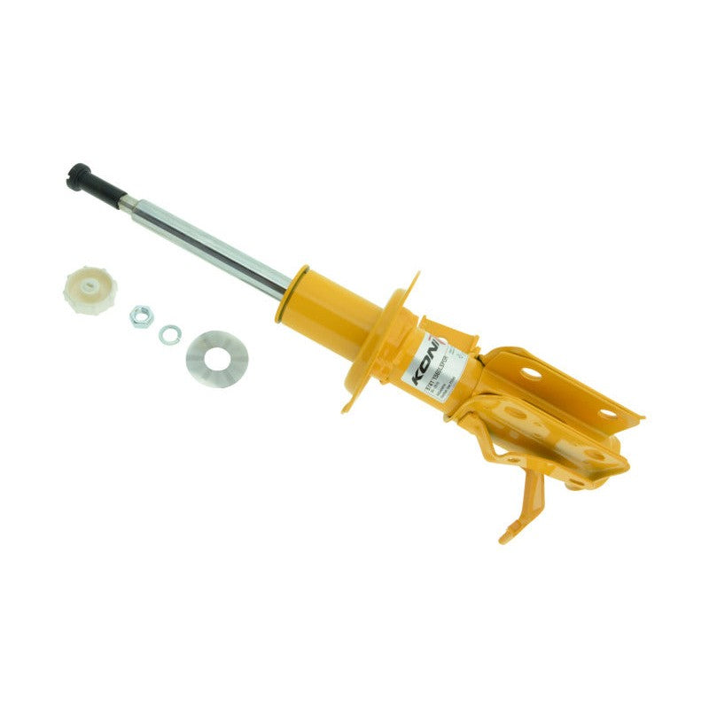 Koni Sport Yellow 8741 Series externally adjustable left front strut for 2013-2023 Subaru BRZ and Toyota 86.