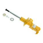 Yellow Koni Sport 8741 Series externally adjustable front right strut for Scion FR-S, Subaru BRZ, and Toyota 86.
