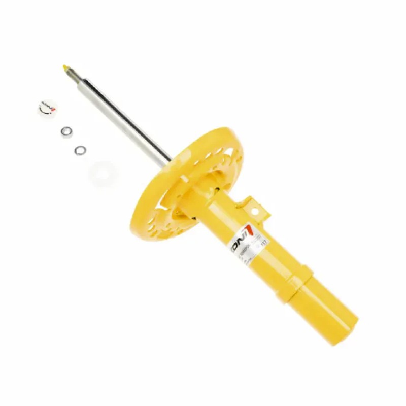 Koni Sport Yellow series adjustable front passenger side strut for 2016-2023 Honda Civic with 50.5mm clamp.