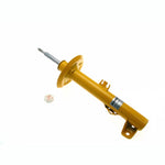 Yellow Koni Sport series externally adjustable right front strut for 1992-1999 BMW E36 models.