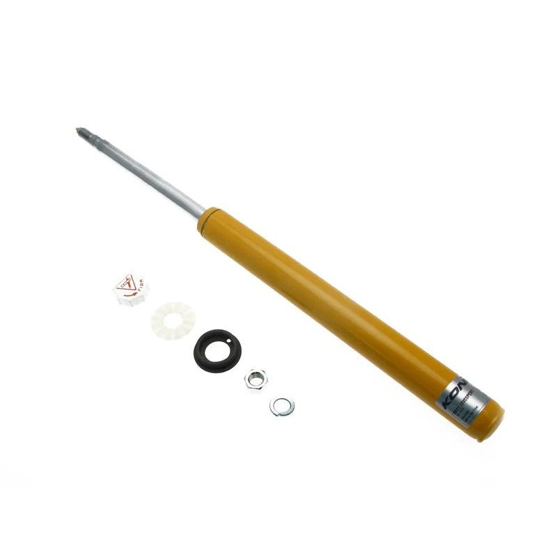 Koni Sport Yellow externally adjustable twin-tube front strut insert for Volvo 240 and 260 series.