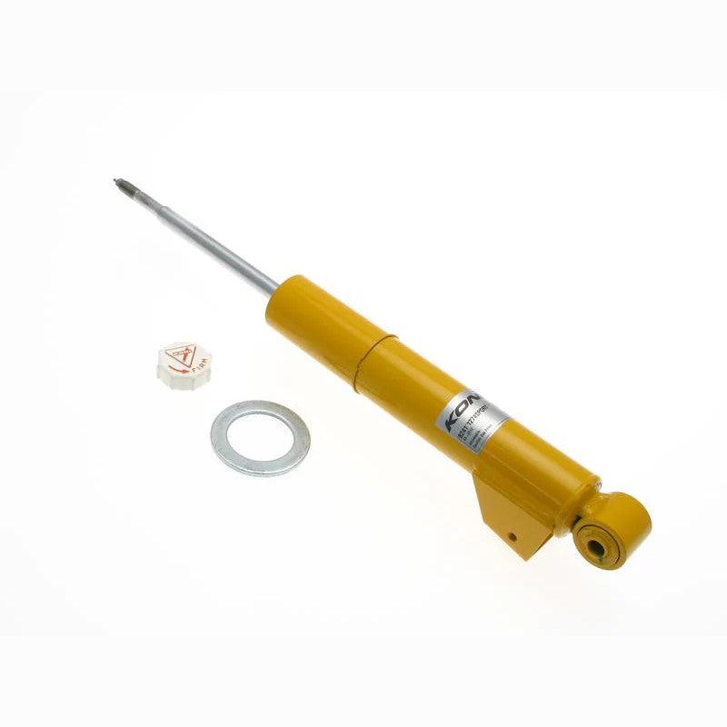 Yellow Koni Sport 8241 Series adjustable rear shock absorber for 1998-2005 Porsche 911