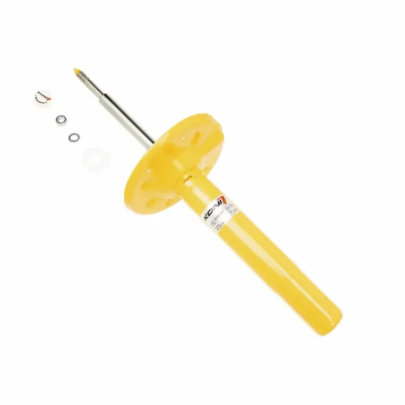 Koni Sport Yellow adjustable front shock absorber for 2005-2012 Porsche 987 Boxster and Cayman.