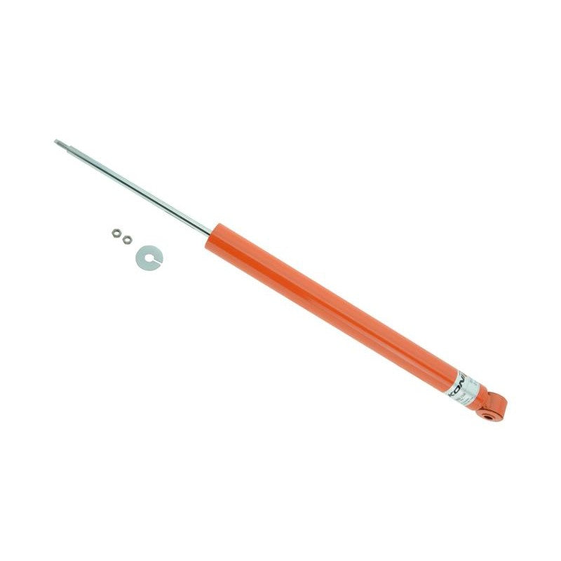 Orange Koni STR.T 8050 series twin-tube rear shock absorber for Mazda 3 and Volvo C30.
