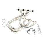 Kooks T304 stainless steel 1-7/8 inch headers and matching high-flow catted X-pipe for C6 Corvette.