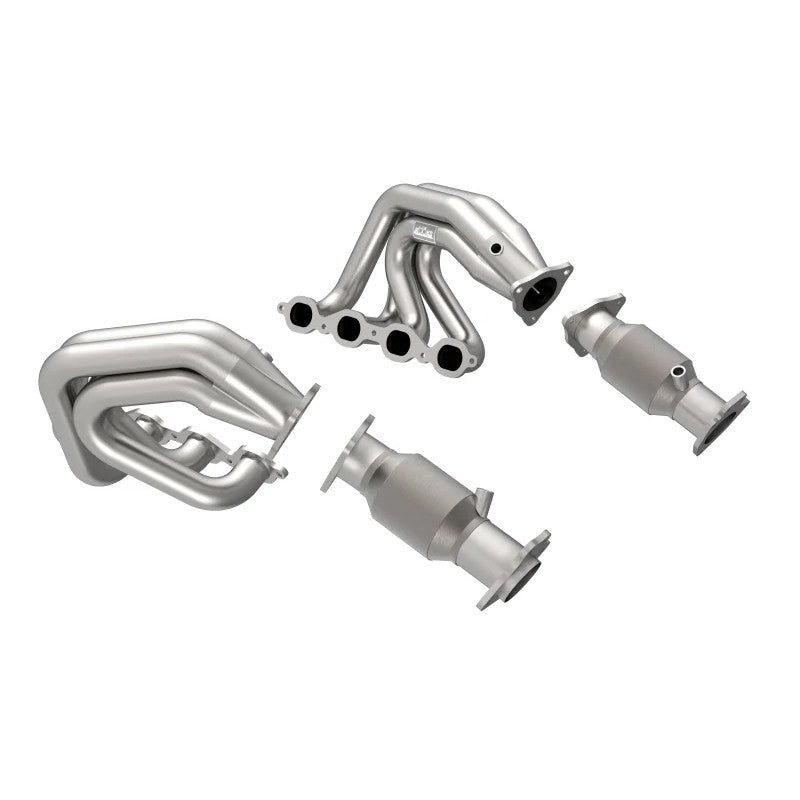 Kooks 2-inch stainless steel headers and H.O. Green Catted Connection pipes for 2020-2025 Chevrolet Corvette C8