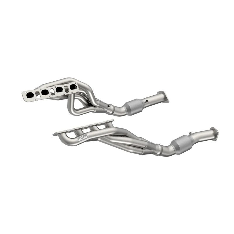 Kooks 1-7/8 inch stainless steel long tube headers and 3 inch H.O. Green connection pipes for 2021-2023 Ram 1500 TRX