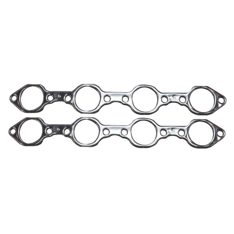 Kooks multi-layer aluminum header gaskets with 3-inch inline bolt pattern for Small Block Ford engines.