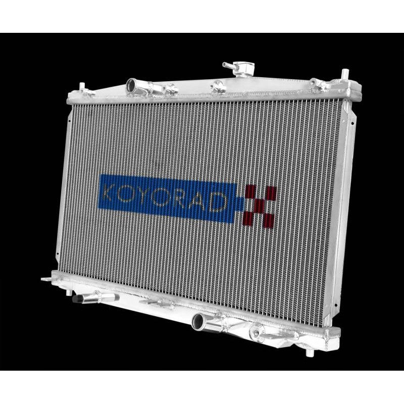 Koyo replacement radiator with aluminum core and plastic tanks for 2011-2016 Honda CR-Z manual transmission.
