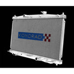 Koyo replacement radiator with aluminum core and plastic tanks for 2011-2016 Honda CR-Z manual transmission.