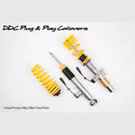 KW DDC ECU Inox-Line stainless steel coilover kit with electronic damper connectors for BMW Z4 and Toyota GR Supra