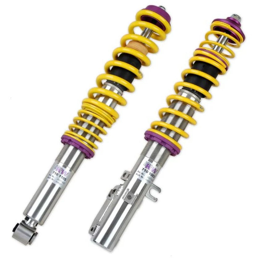 KW Variant 3 (V3) stainless steel coilover kit for 1991-1994 Porsche 911 Carrera 2 (964).