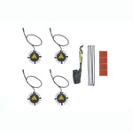 KW Electronic Damping Cancellation Kit modules with wiring harnesses for Porsche 911 GT3 and Cayman GT4