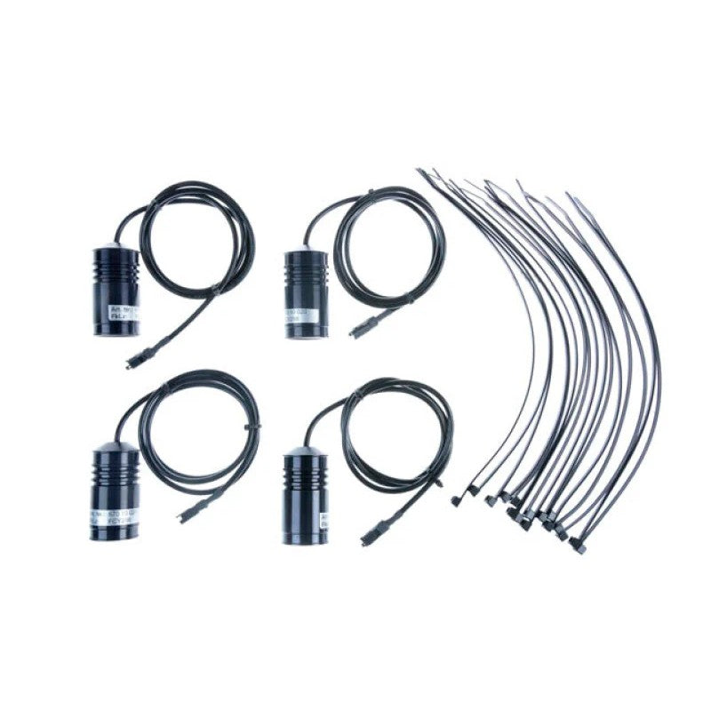 KW Electronic Damping Cancellation Kit modules and wiring harness for Alfa Romeo and Maserati vehicles