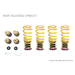 KW H.A.S. height adjustable spring kit including chrome-silicon springs and adjusters for 2018-2025 Audi Q5 and SQ5.