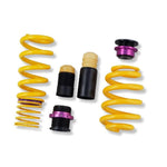 KW H.A.S. height adjustable spring kit including chrome-silicon springs and threaded adjusters for Porsche 911 991.
