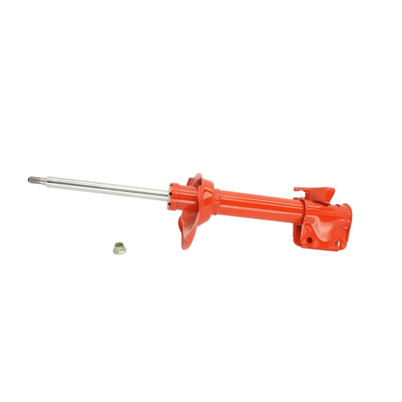 KYB AGX Series manually adjustable silver gas strut for the rear right position of a 2002-2003 Subaru Impreza WRX.