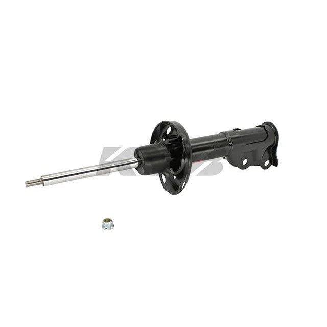 KYB Excel-G series front right gas-charged twin-tube strut with reinforced brackets for 2006-2011 Honda Civic.