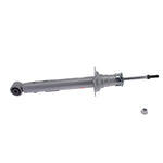 KYB Gas-A-Just silver monotube replacement strut for front left suspension on Lexus IS models.