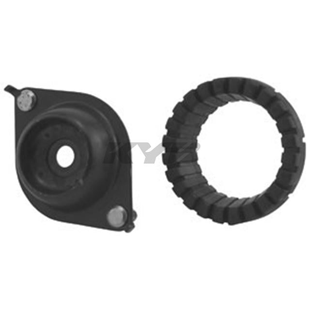 KYB SM5214 rear strut mount with integrated steel mounting studs for Subaru suspension systems.