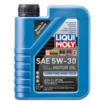 One liter bottle of LIQUI MOLY Longtime High Tech SAE 5W-30 fully synthetic motor oil