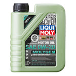 1 Liter bottle of LIQUI MOLY Molygen New Generation SAE 0W-20 synthetic motor oil