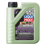 One liter bottle of LIQUI MOLY Molygen New Generation SAE 5W-40 synthetic motor oil