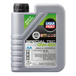 1L bottle of LIQUI MOLY Special Tec AA SAE 0W-20 fully synthetic motor oil.