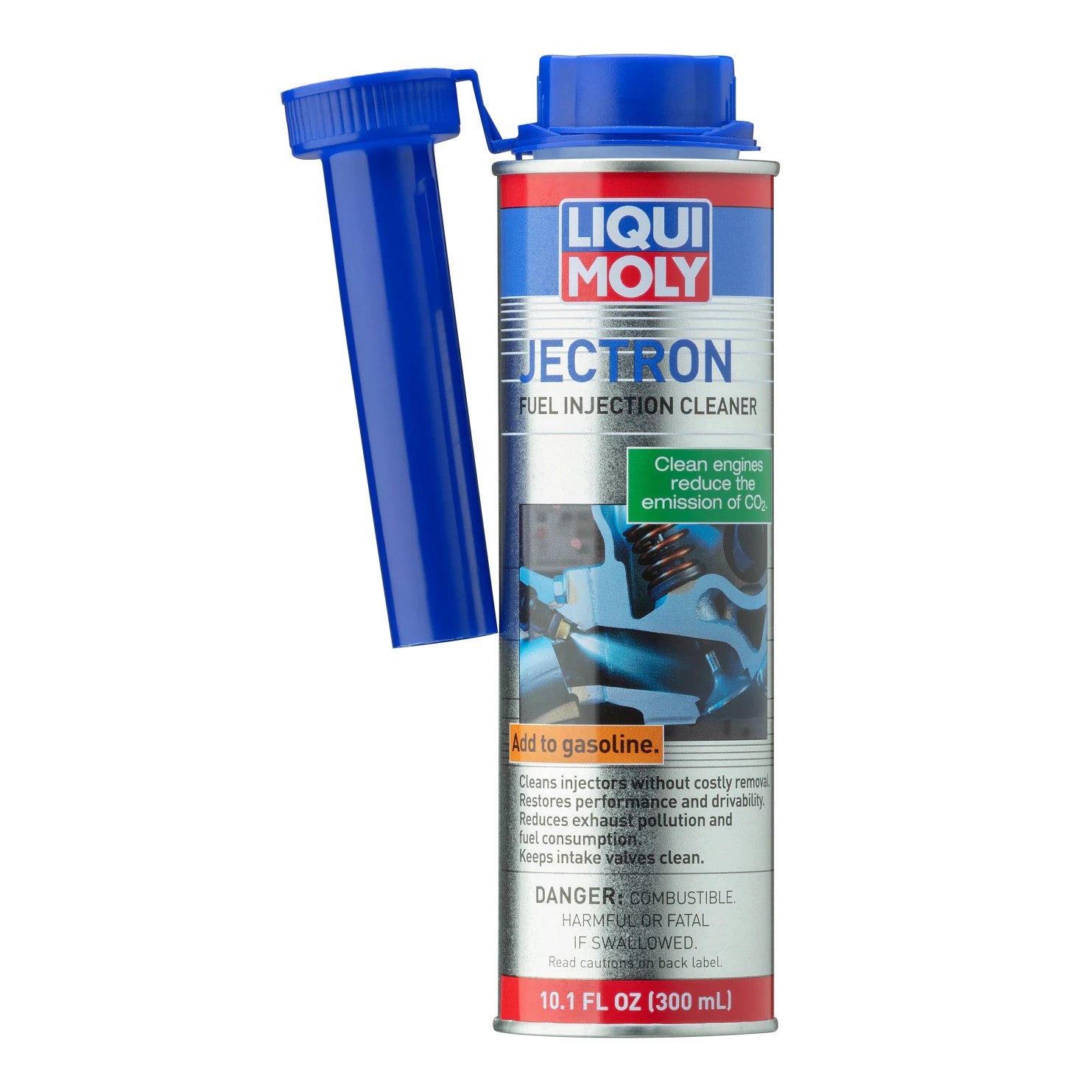 300mL can of LIQUI MOLY Jectron Fuel Injection Cleaner for gasoline engines
