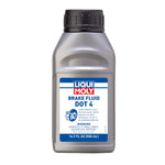 500mL canister of LIQUI MOLY DOT 4 synthetic brake fluid for automotive and powersports hydraulic brake systems.