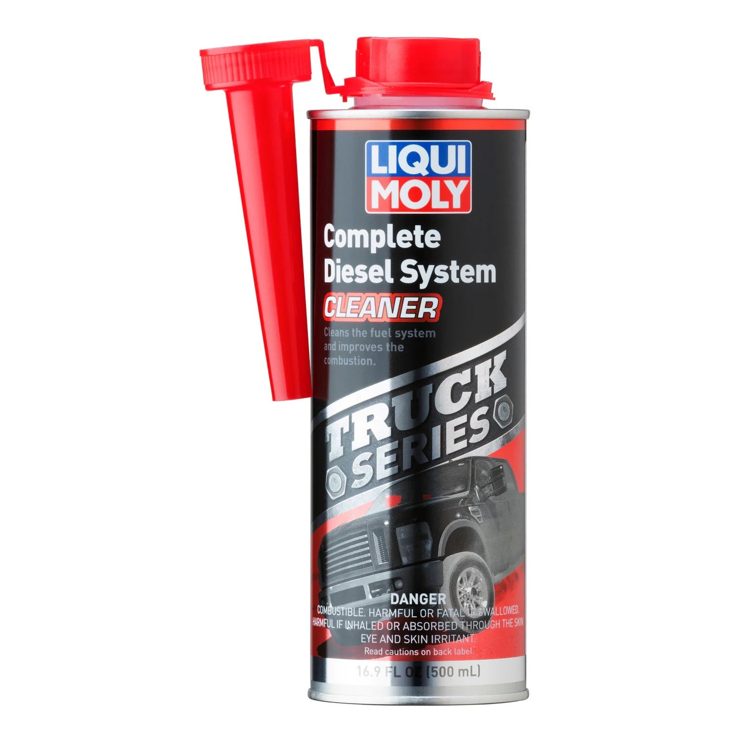500mL canister of LIQUI MOLY Truck Series Complete Diesel System Cleaner additive