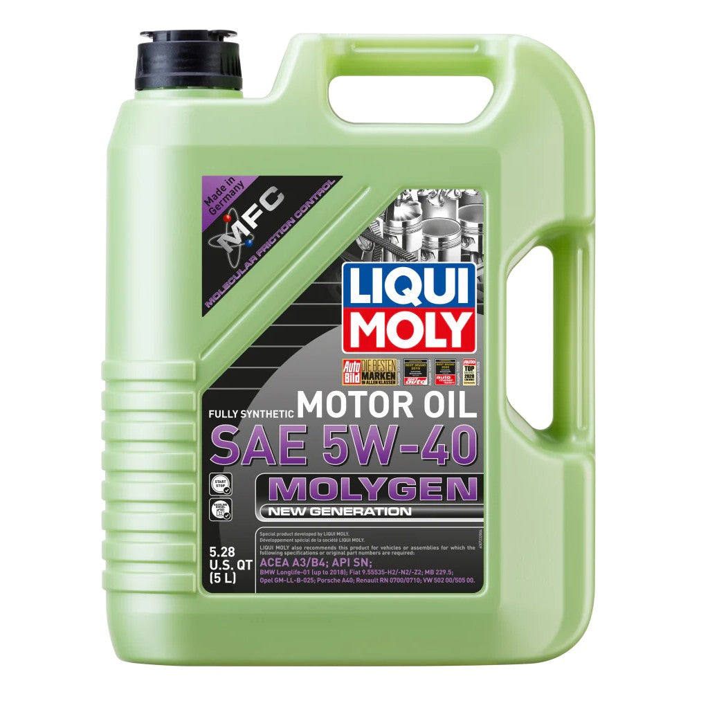 LIQUI MOLY 5L Molygen New Generation Motor Oil SAE 5W40