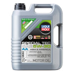 5-liter blue jug of LIQUI MOLY Special Tec AA SAE 5W-30 full synthetic motor oil