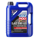 5-liter jug of LIQUI MOLY Synthoil Premium SAE 5W-40 fully synthetic motor oil