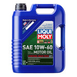 5L container of LIQUI MOLY Synthoil Race Tech GT1 10W60 fully synthetic motor oil.