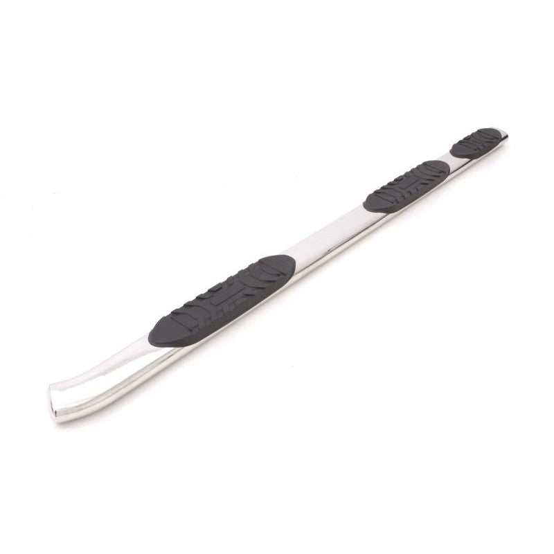 Lund polished 5-inch oval wheel-to-wheel stainless steel nerf bars for Dodge Ram 2500 3500 Mega Cab
