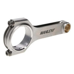 Single Manley H-Beam 6.125 inch connecting rod for Chevy Small Block LS-1 with ARP 2000 bolts