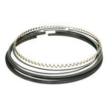 Set of eight Manley ductile iron top piston rings for Ford 4.6L and 5.4L engines with a 3.582 inch bore.