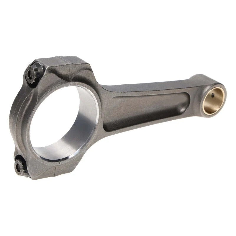 Set of eight Manley Pro Series I-beam forged steel connecting rods for Ford 5.0L Coyote V8 engines.