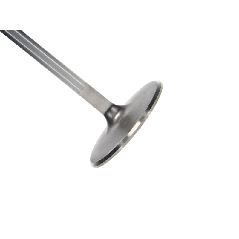 Set of 10 Manley Race Master 2.020 inch stainless steel intake valves for Dodge Viper V10 engines.