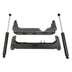 MaxTrac 941370-2 lift kit component box 2 featuring heavy-duty subframes and a pair of rear shocks for GM 1500 4WD.