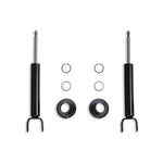 MaxTrac black front adjustable lowering struts with coil seats and retainer clips for 2009-2025 Ram 1500.