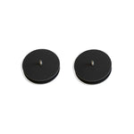 Pair of MaxTrac 1-inch forged aluminum rear coil spacers in grey finish for 2010-2024 Toyota 4Runner suspension leveling.