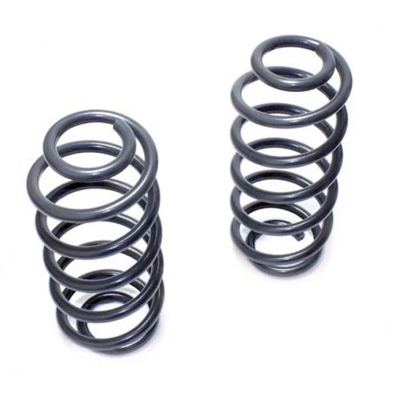 MaxTrac grey powder-coated 2-inch front lowering coil springs for 2014-2020 GM trucks and SUVs
