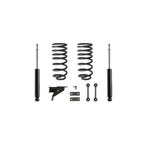 MaxTrac 4 inch rear lowering kit with coils, track bar bracket, sway bar brackets, and rear shocks for Ram 1500