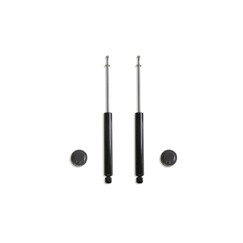 MaxTrac 1.5-inch rear coil spacers and matching shock absorbers for 2019-2024 Ram 1500