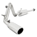 MBRP Armor Lite Series aluminized steel cat-back single exit exhaust system for 2005-2015 Toyota Tacoma